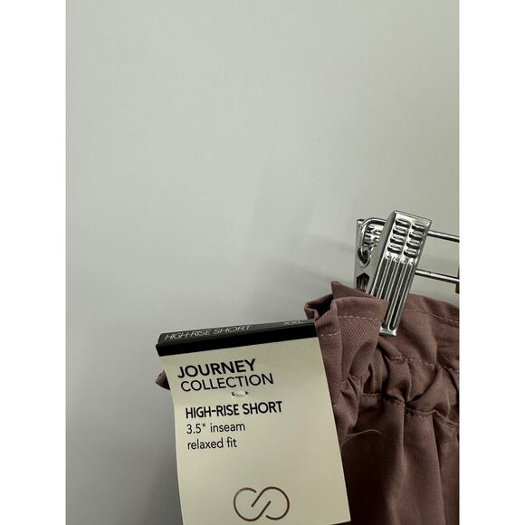 Calia Shorts Women XXL Purple High Rise 3.5" Inseam Elastic Waist Relaxed - Picture 6 of 6